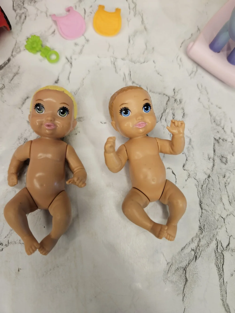 Barbie Playset Nursery Accessories With 2 Babies